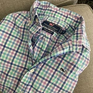 Vineyard Vines button down whale shirt